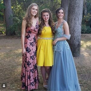 Jovani Blue Princess Gown